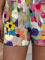 Women's Casual Floral Print Shorts