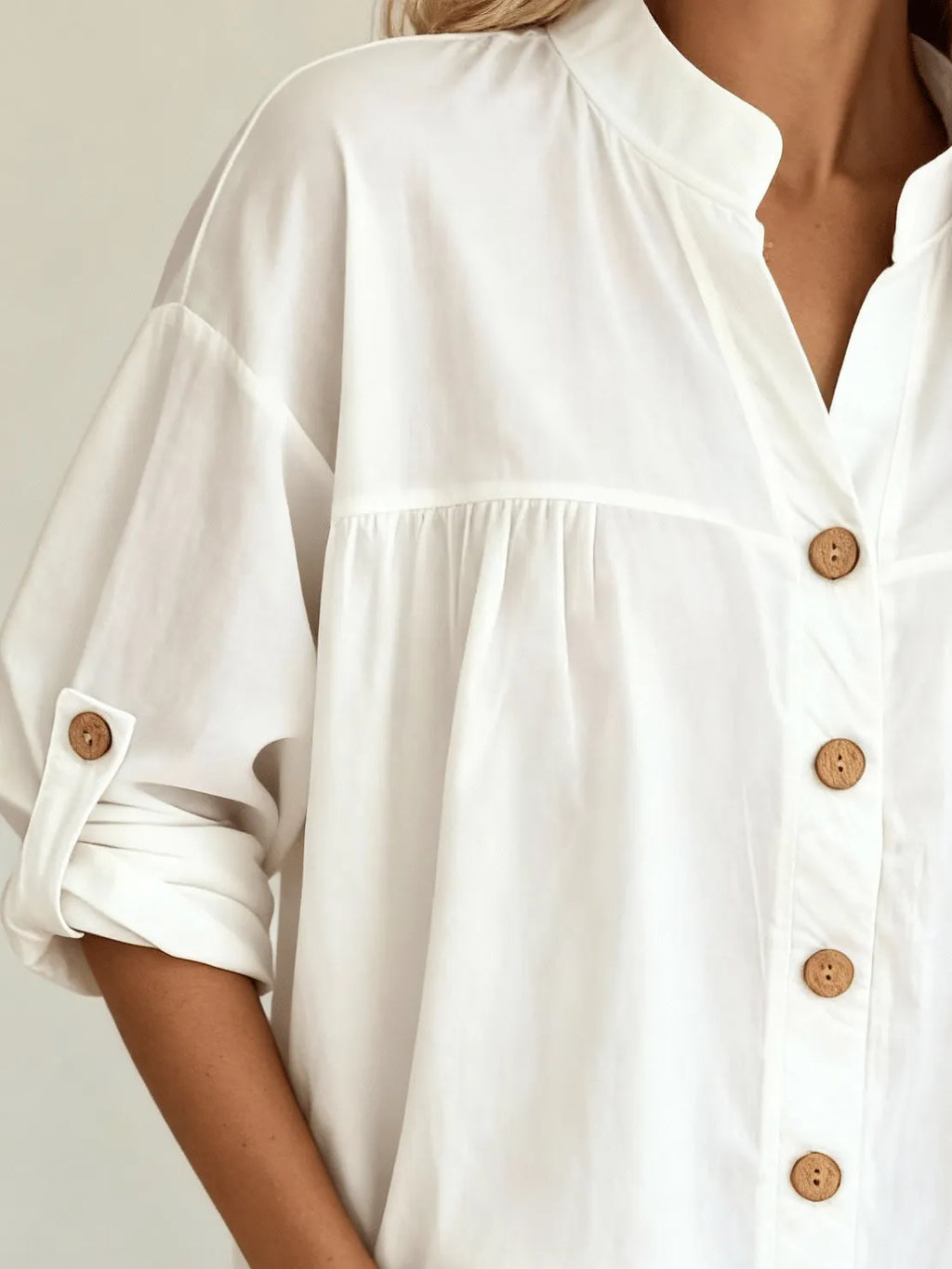 Women's Loose-Fitting Long-Sleeved T-Shirt