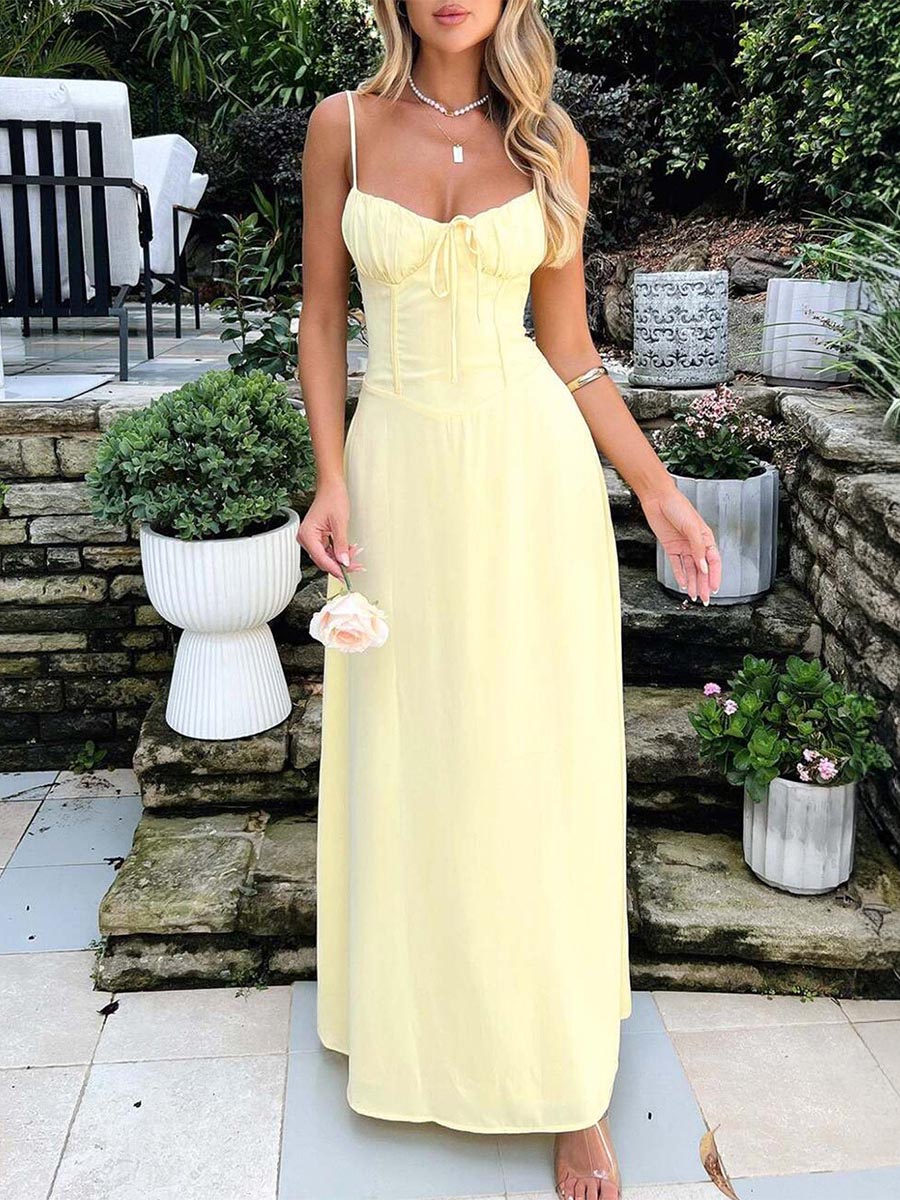 Women's Elegant A-Line Art Casual Stylish Long Dress