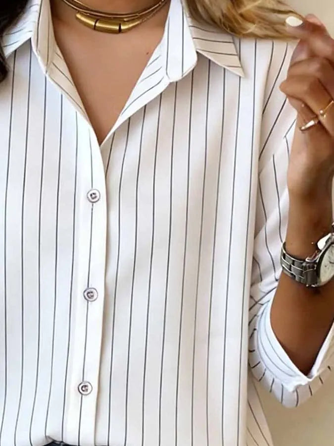 Women'S Casual Color-Block Patchwork Top