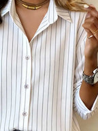 Women'S Casual Color-Block Patchwork Top