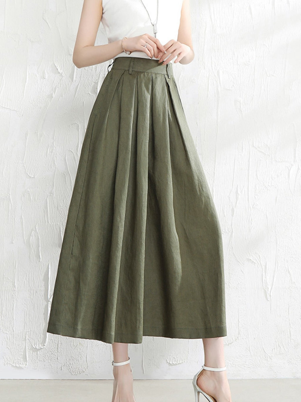 Women's Loose Cotton And Linen Casual Leggings