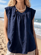 Women's Casual Loose Sleeveless Shirt